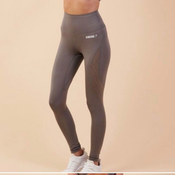 gymshark slate grey fusion V 2.0 leggings tights - Picture 1 of 5